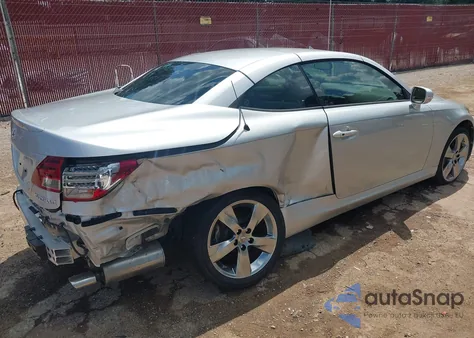 2011 Lexus Is 250C из США, поврежденный, VIN JTHFF2C22B2520546